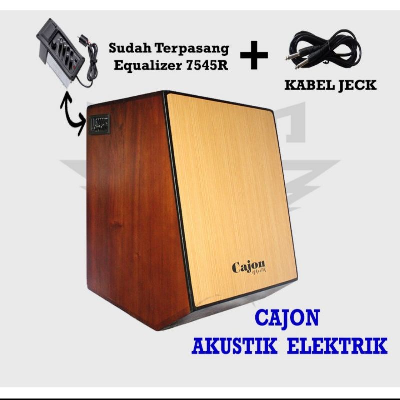 cajon akustik elektrik