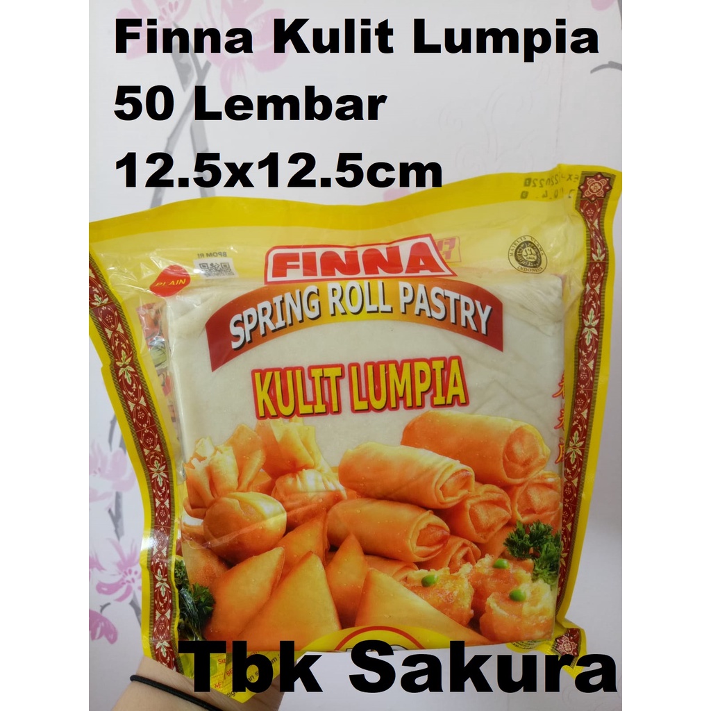 

Finna Kulit Lumpia 12.5cm x 12.5cm isi 50lembar (Khusus instant)