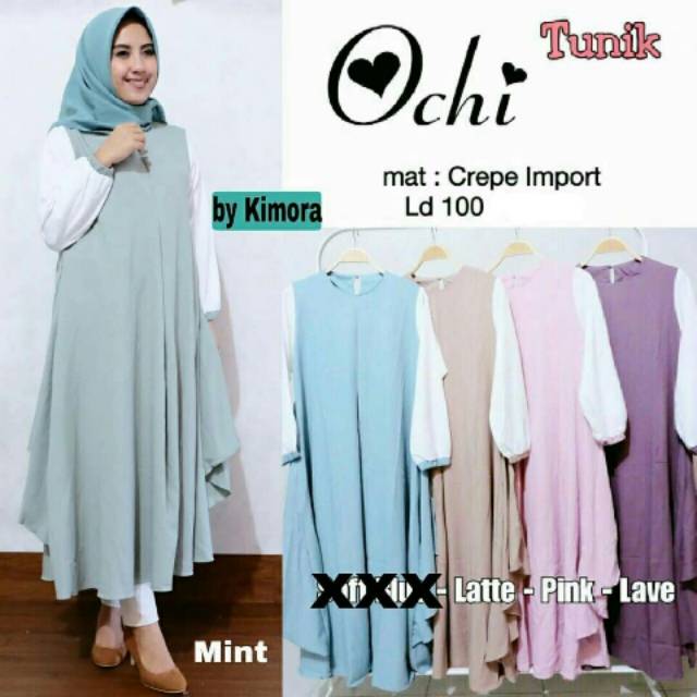 Ochi Tunik Blouse Long Blouse