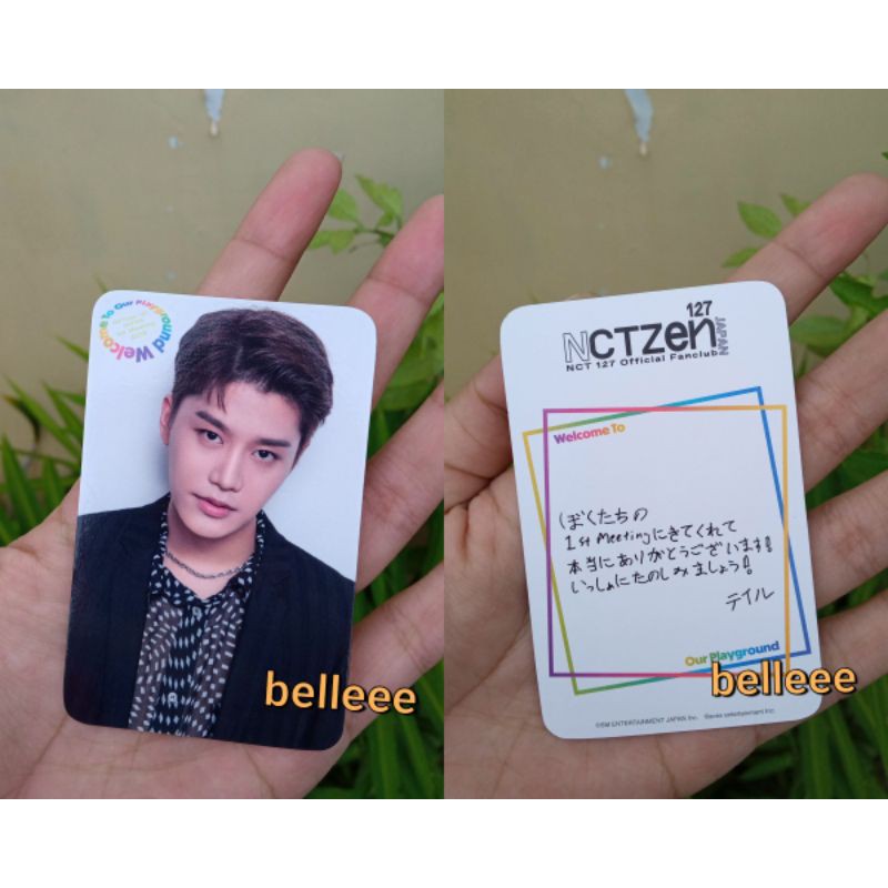 [ BOOKED ] Photocard /PC Taeil Fanmeet WTMP