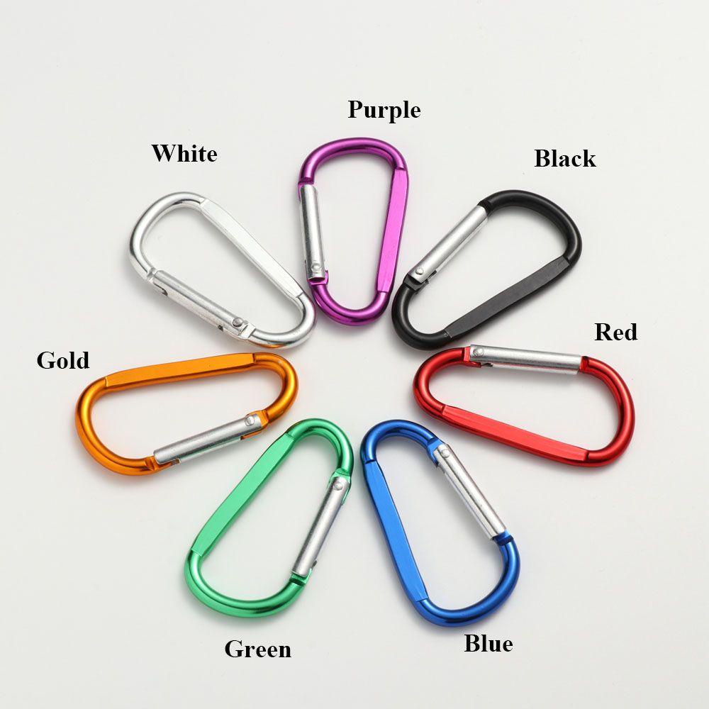 Wonder Climbing Button New Safety Multicolor Aluminium Alloy Carabiner