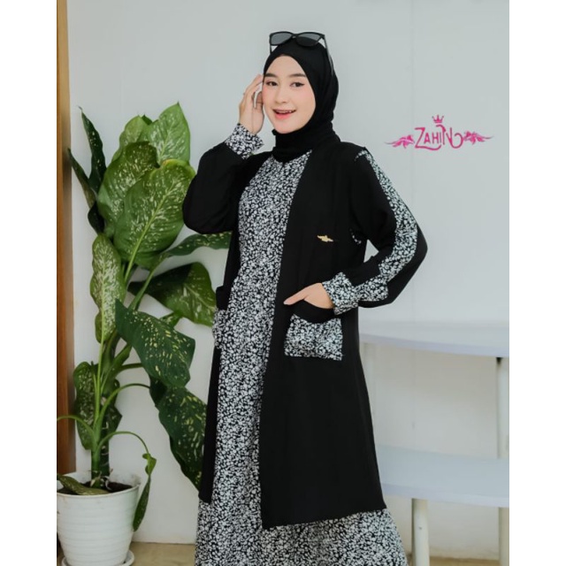 gamis outer gamis kekinian gamis outer Gamis Ori Zahin