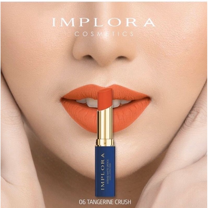 implora intens matte lipstick long lasting finish / lipstick implora / implora lip cream / implora