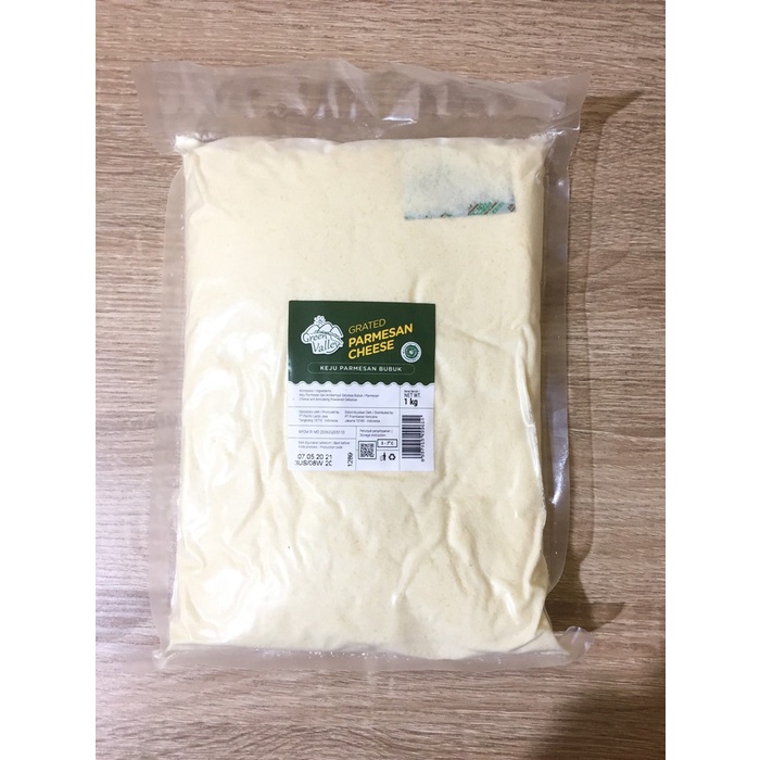 

Keju- Green Valley Parmesan Grated 100Gr - Repack -Keju.