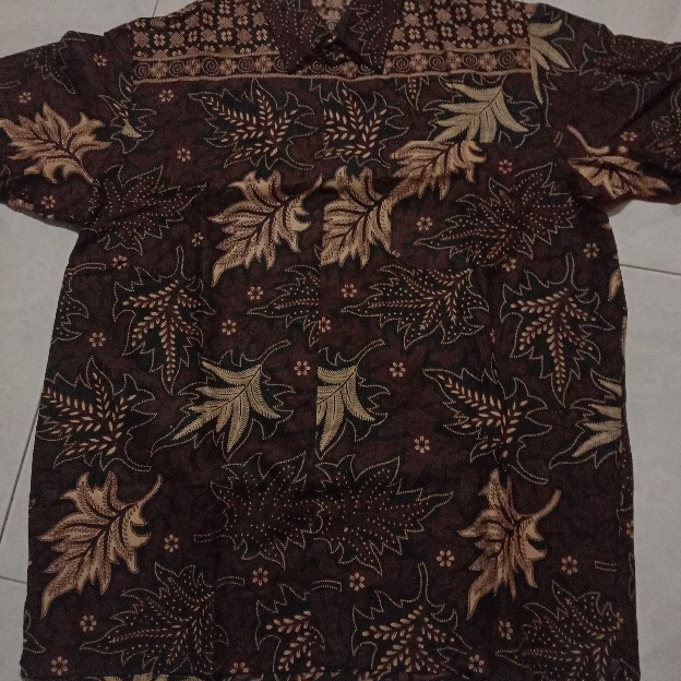 Size M L Xl Xxl Xxxl Bswart Batik Hrb026 Kenongo Hem Pendek Jati