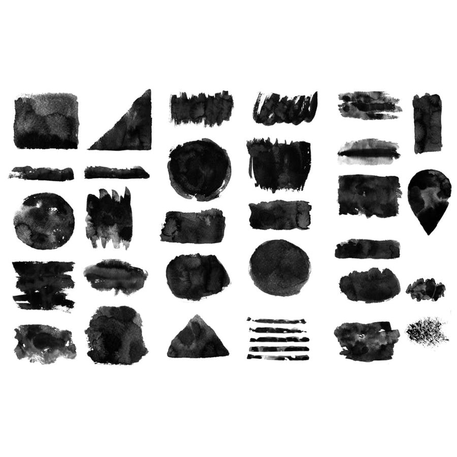 30 Artistic - Photoshop Stamp Brushes Vol2