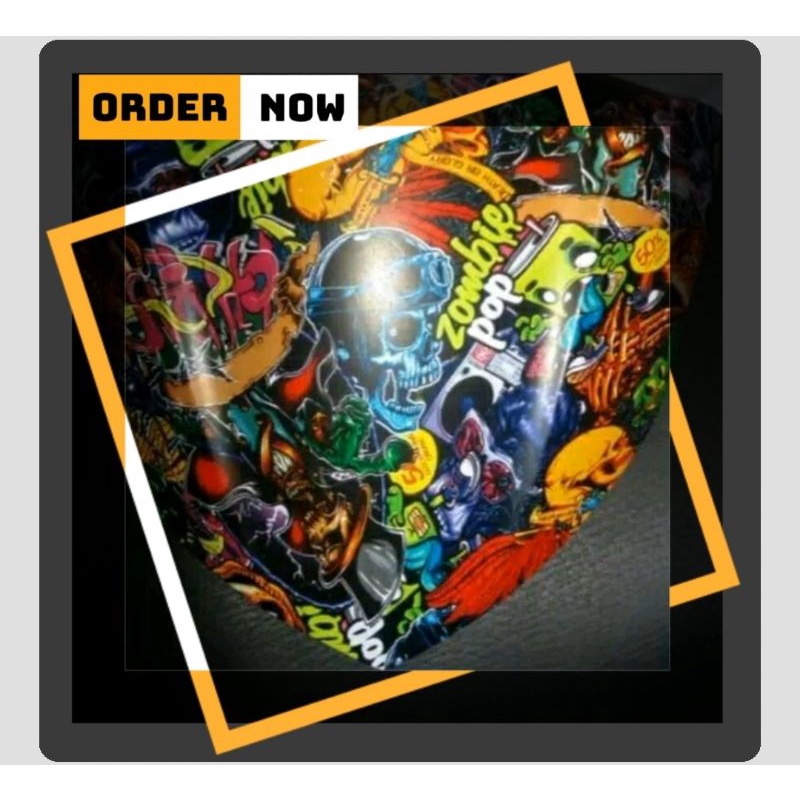 CARBON CELUP WTP//WATER TRANSFER PRINTING BERBAGAI MOTIF