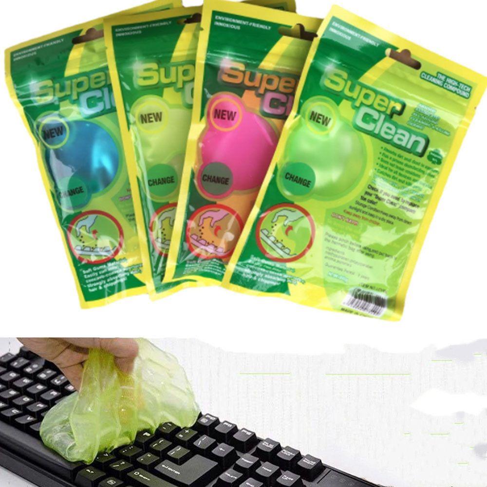 TOP Pembersih Kuman Keyboard Tersedia Banyak Warna Jelly Slimy Gel Pembersih Debu New Tech