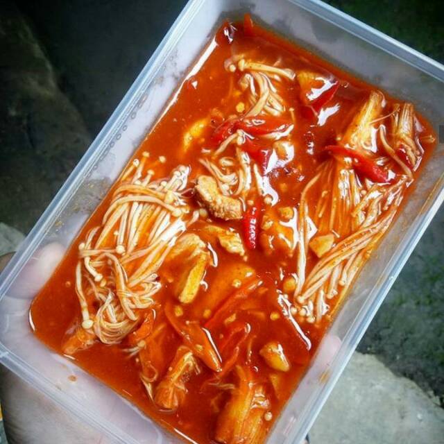 Cara Memasak Jamur Enoki Pedas Belajar