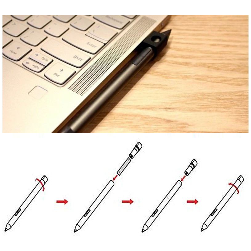 Lenovo Digital stylus Pen for Ideapad Flax Original Free Baterai - stylus pen