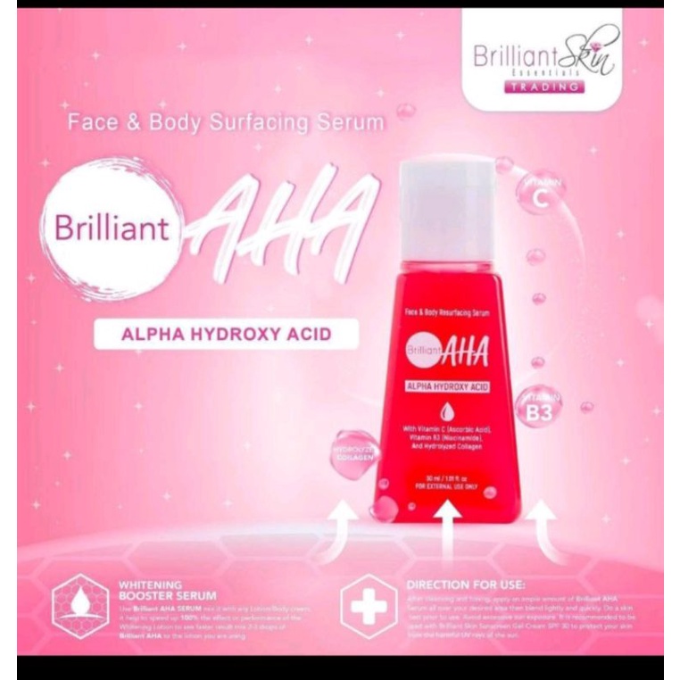 serum AHA berilliant original 100%(AHA brilliant skin)