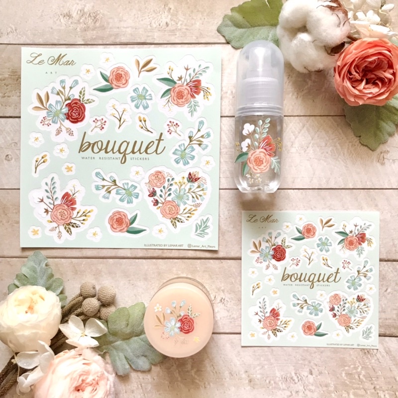 

BOUQUET Clear Sticker (Vinyl)
