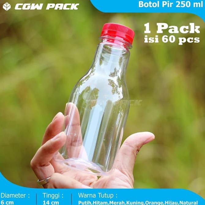 BOTOL PLASTIK 250 ML PIR + BOTOL PLASTIK 250 ML BOTOL PLASTIK 250 ML