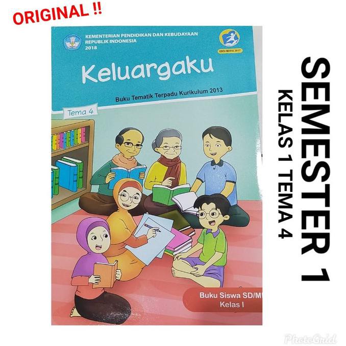 Buku Tematik Sd Kelas 1 Tema 4