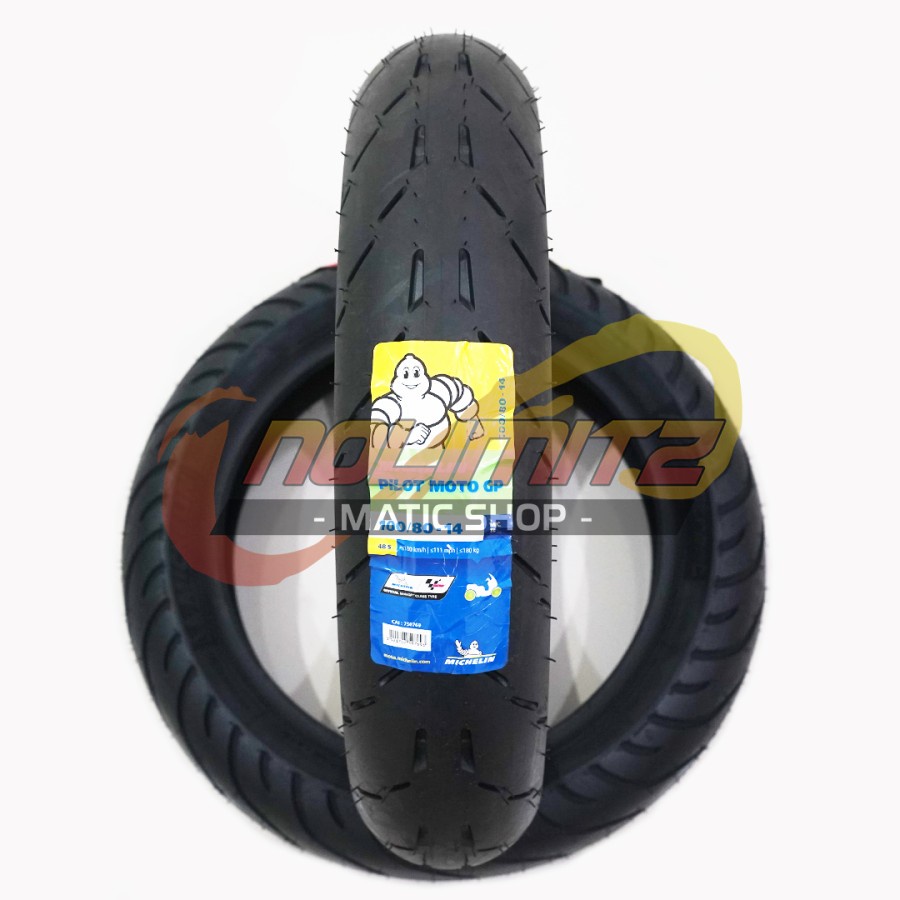 Ban Motor Tubeless Michelin Pilot Moto GP 100/80 - 14 Vario Beat Scoopy Mio