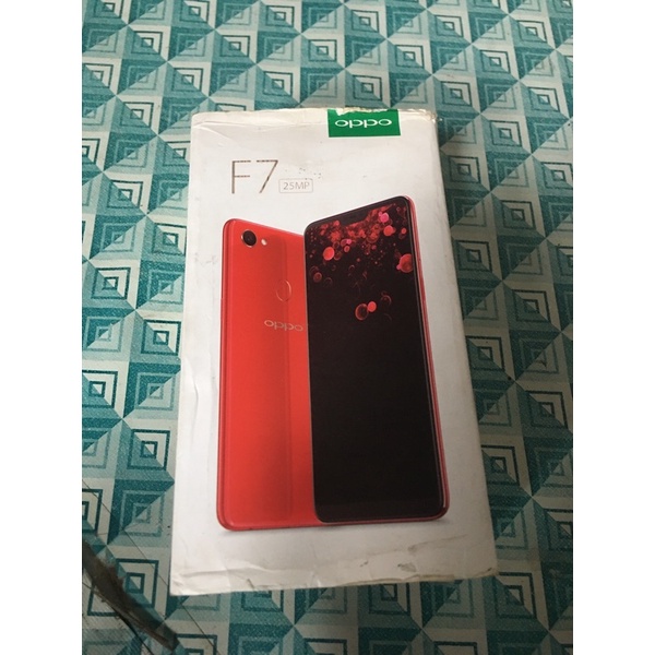 Dus/box/kotak Oppo F7 ori (seken)
