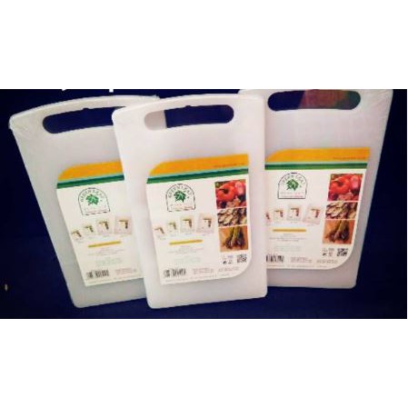 Talenan plastik tebal / talenan GREEN LEAF / Talenan berkualitas 4.8 / talenan 2510