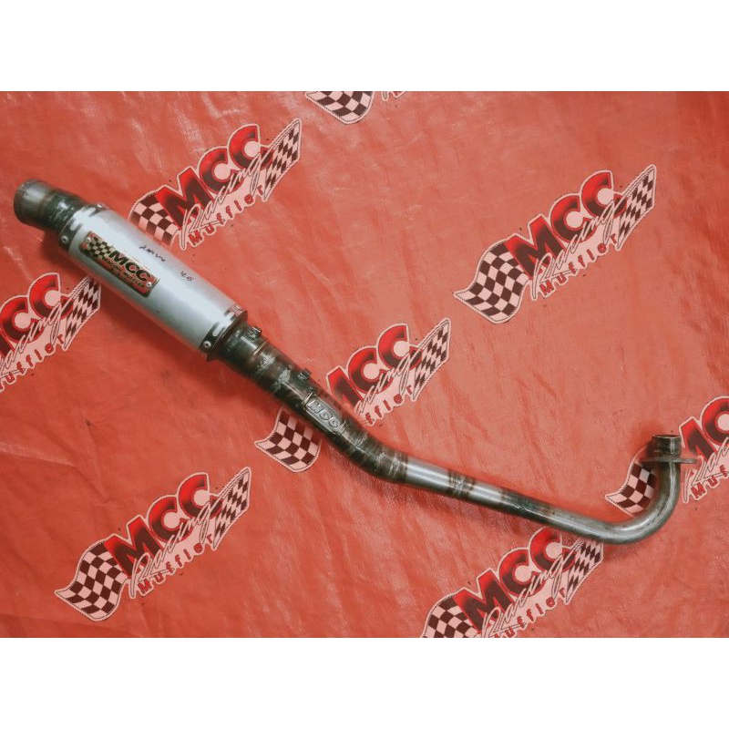 Knalpot Karisma Kolong Std Porting MCC Racing Muffler