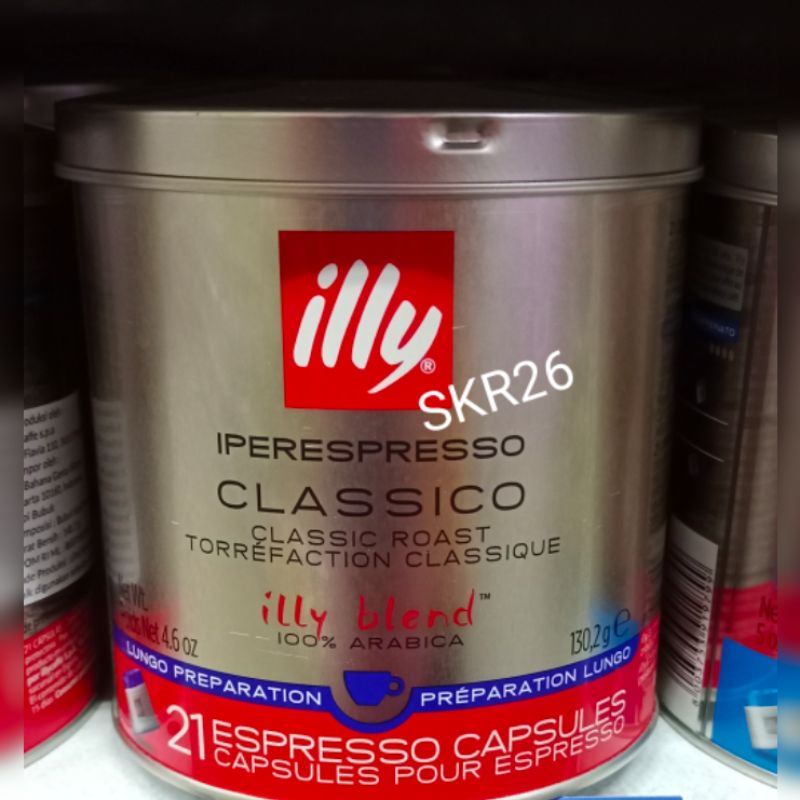 

Illy Classico Capsule Lungo