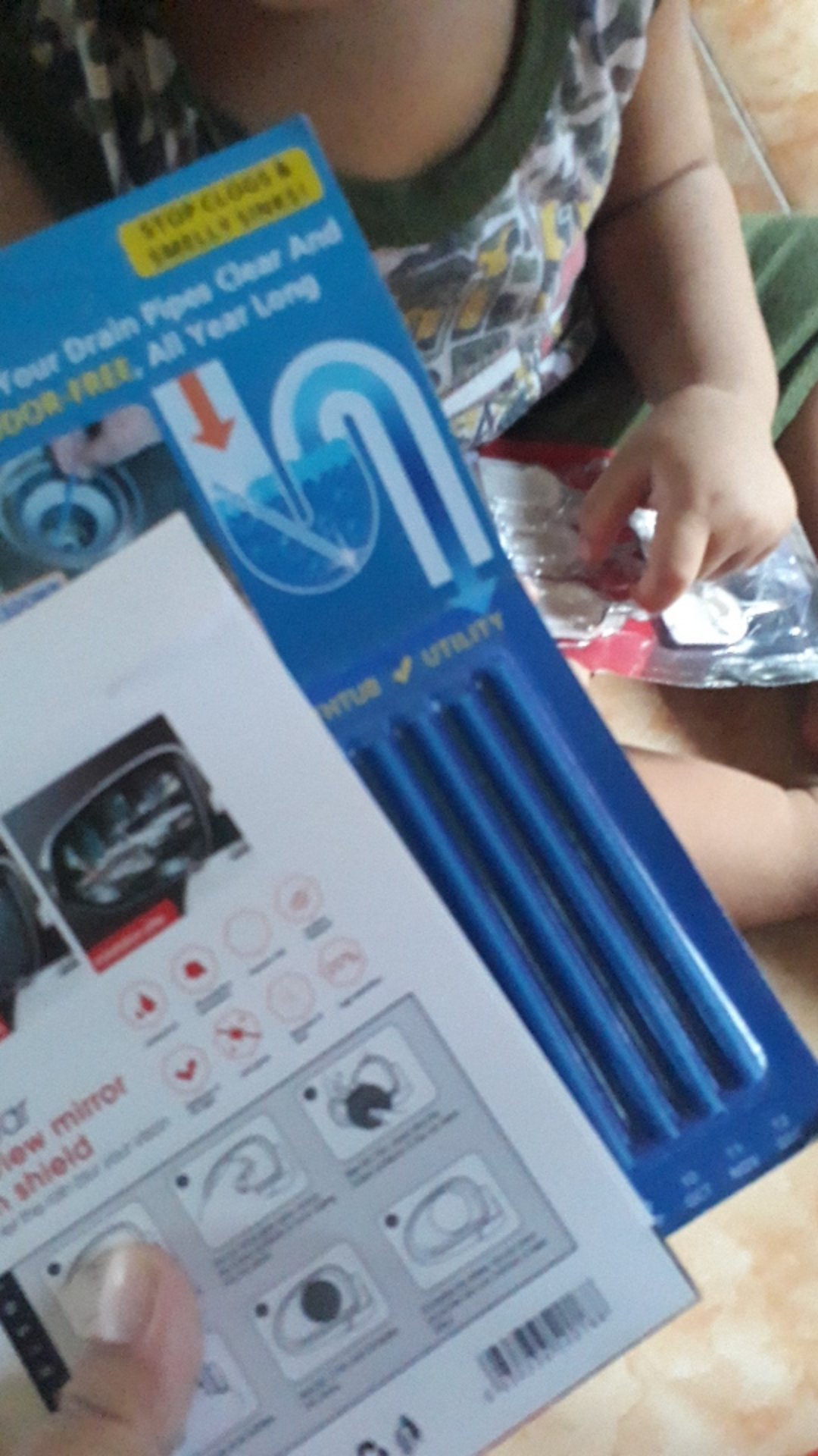 Sani Stick Drain Pembersih Pewangi Wastafel Saluran Air Mampet Toilet