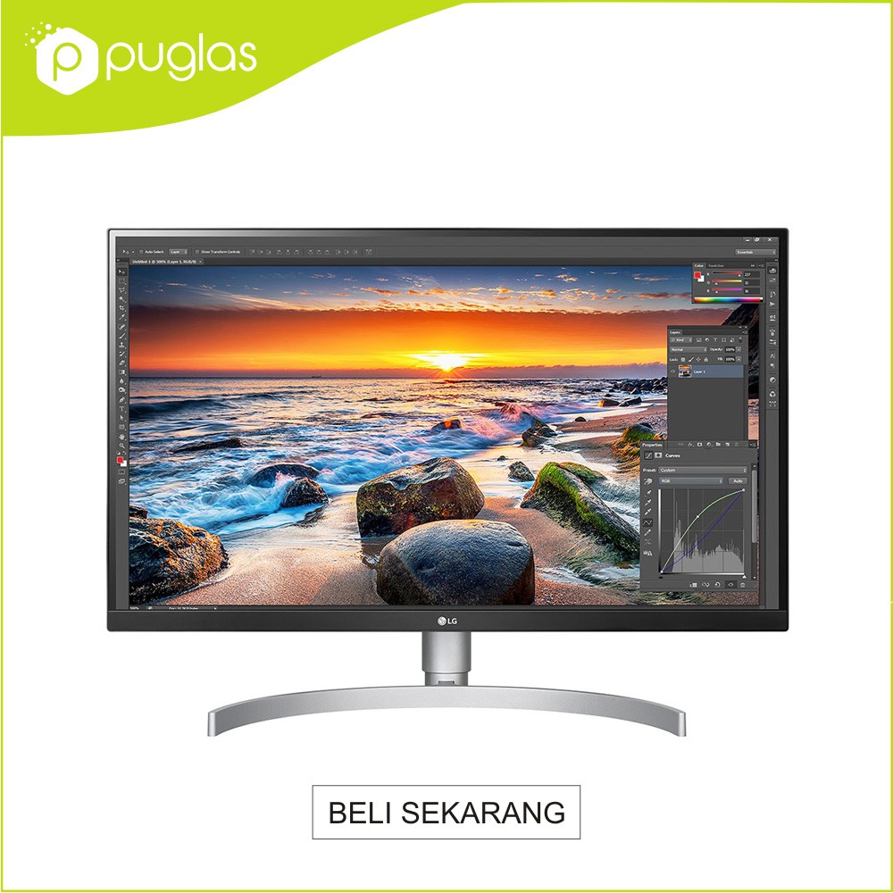 Monitor LED 27" Inch 27UL850 IPS 4K HDMI For Komputer PC Computer