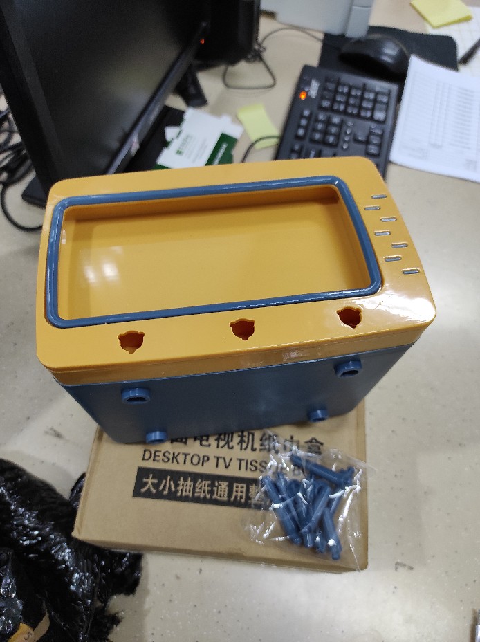 Kotak Tisu Bentuk Tv/kotak Tissue Bentuk Tv Handphone Holder/kotak Tisu Ala Drama Korea