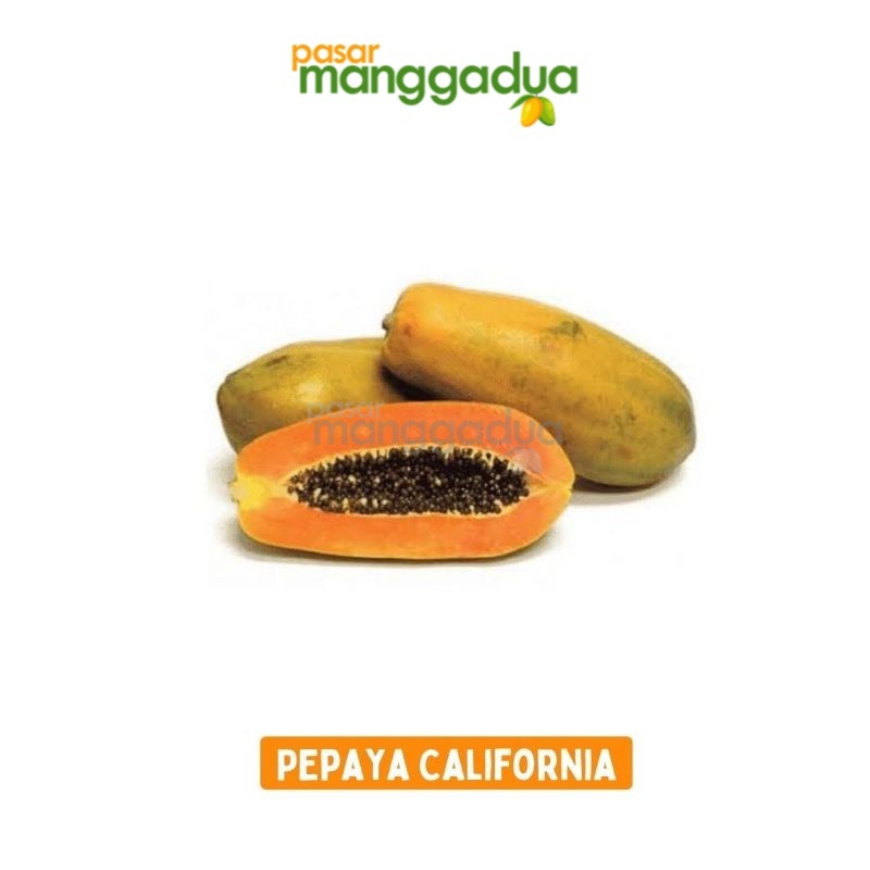 

FRESH !!! Pepaya California Per Pcs / Buah Segar