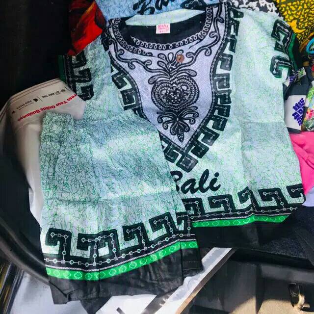 Setelan anak sherli Rayon Bali PernikBali