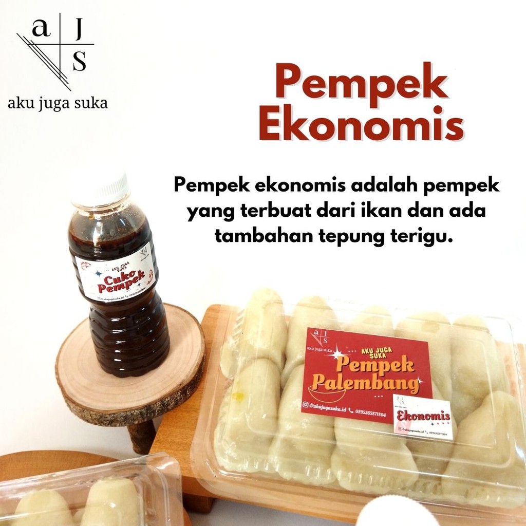 

(AKU JUGA SUKA) Paket Pempek Ekonomis | Pempek Ikan | Pempek Palembang