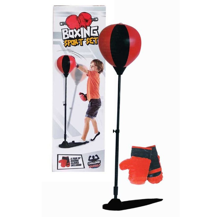 MWN Mainan Boxing Sport Set with Stand No 888-103T