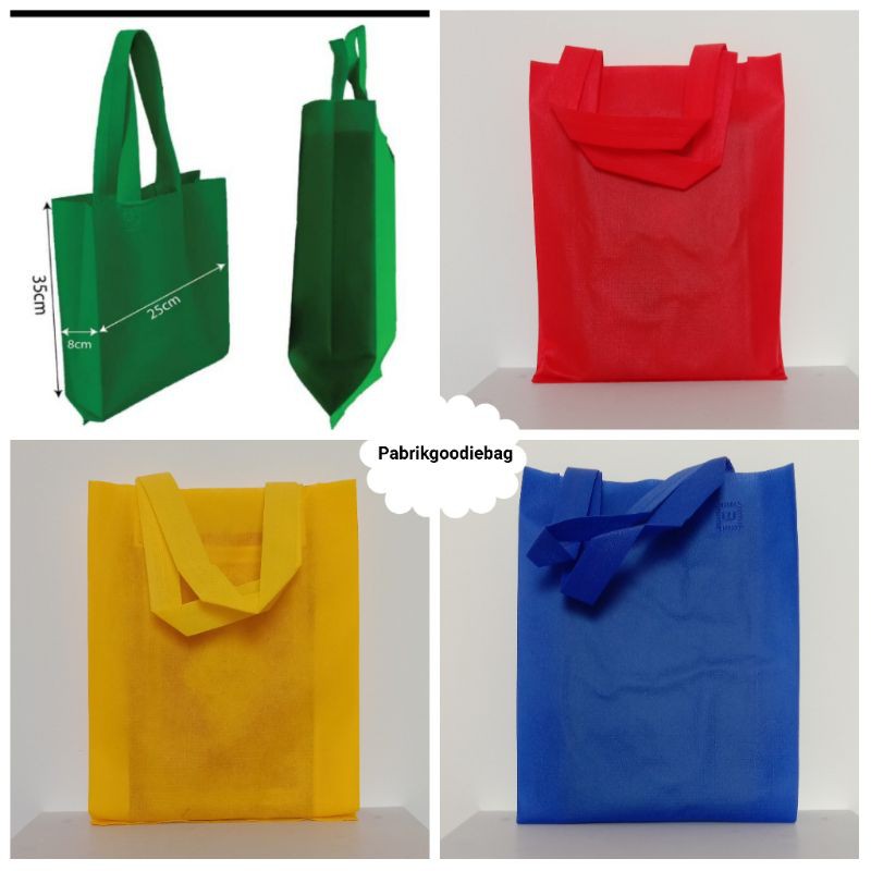 

Goodiebag Spunbond Ukuran 25x35cm / Tas Kresek / Tas Ramah Lingkungan