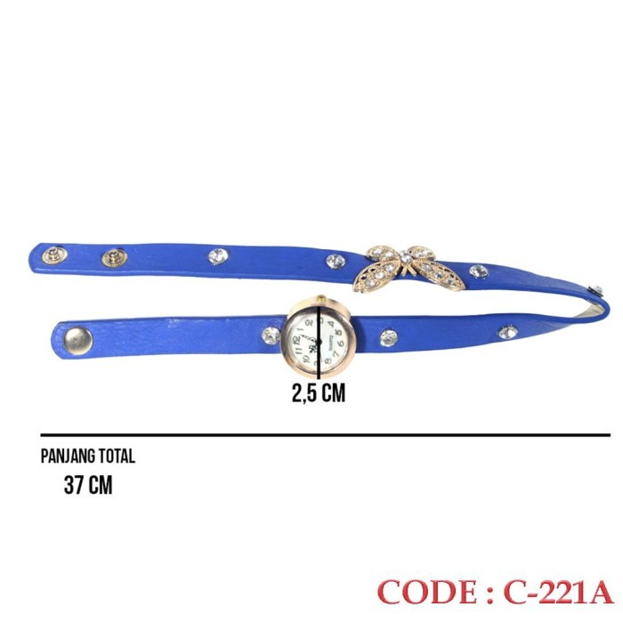 NEW Jam Tangan Wanita Mewah Analog Fashionable C-221A