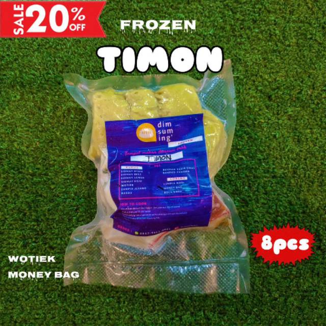

Dimsum Frozen Enak dan Halal, Timon (Wotiek dan Money Bag)