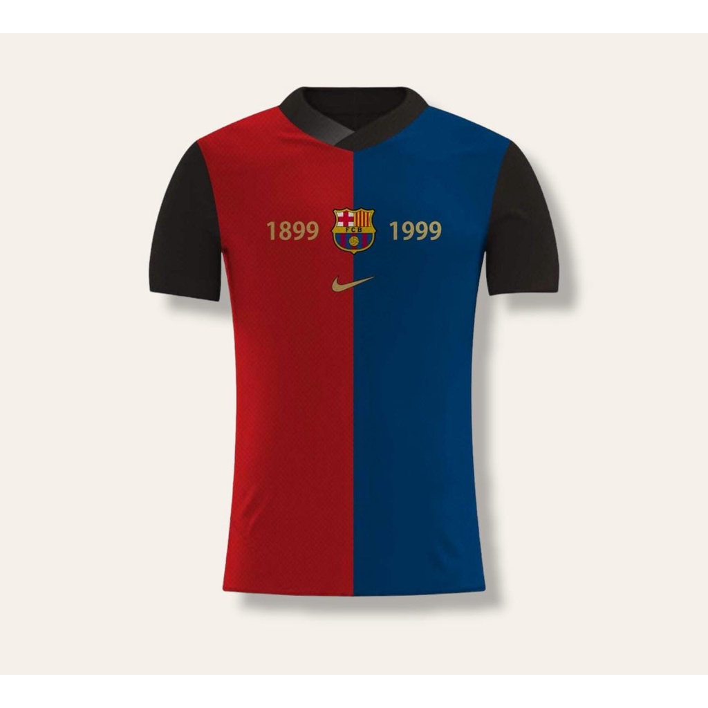 Jersey Barcelona Home 1999 2000 Full Printing Free Nameset