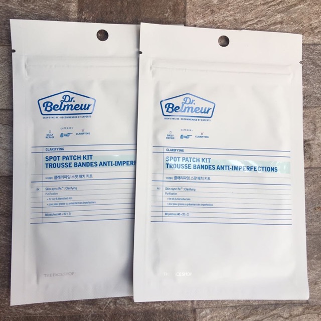 The Face Shop Dr. Belmeur Clarifying Spot Patch Kit 100% ORIGINAL