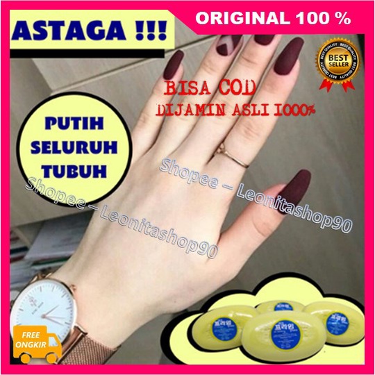 [BISA COD] Sabun Yellow Beauty Mencerahkan dan Melembabkan 100% ASLI BPOM
