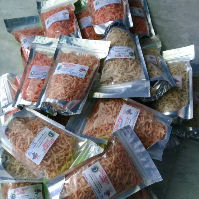 

Teri Crispy kemasan pouch