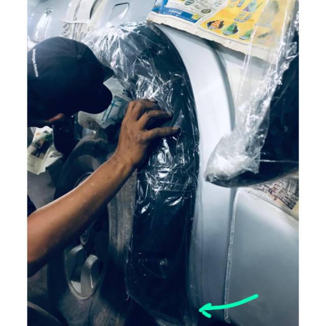 SPACKBOARD OVER FENDER BAUT FENDER TRIM MOBIL TOYOTA HILUX MODEL OFFRORD