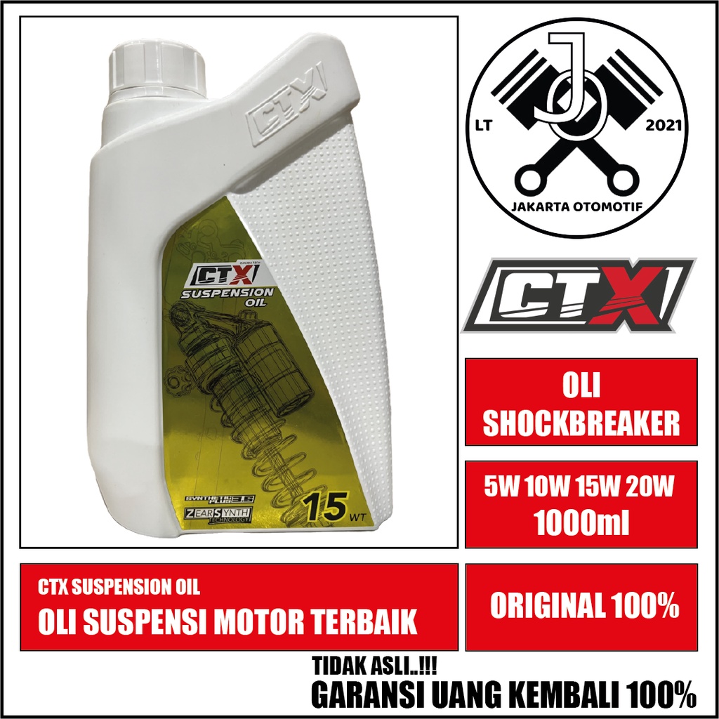 CTX Suspension Oil (oli shock /  shockbreaker) 5W 10W 15W 20W