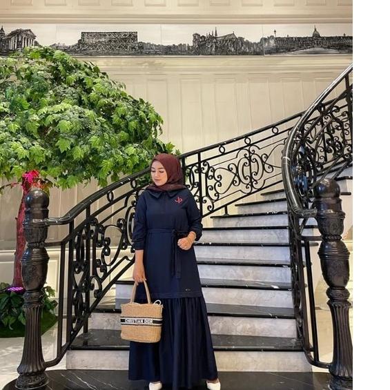 【Import Terlaris】 Meyra dress by Journey Original Gamis Journey Dress Dres Meyra Mira Meira journey 