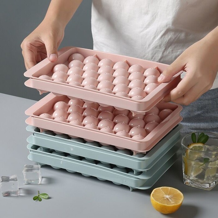 Cetakan Es Batu Kubus Kotak Diamon Jelly Agar Ice Cube Tray 96 Grid 96grid Jelli Baking Kulkas