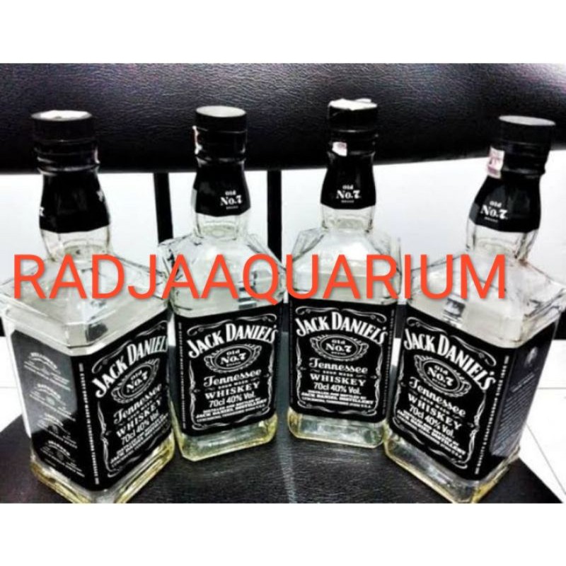 Botol bekas minuman keras jack daniel botol favorit keren
