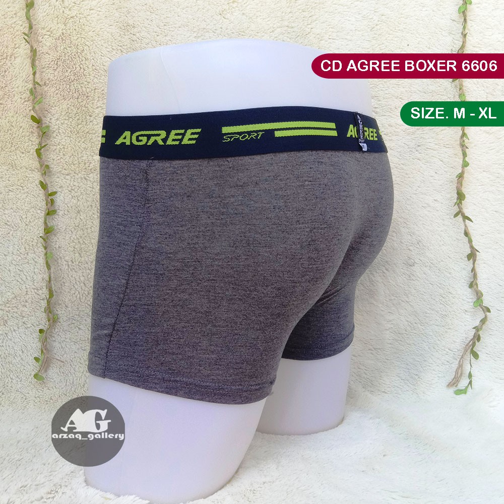 [ 2  pcs ] BOXER AGREE | CELANA DALAM AGREE | CD AGREE |6606