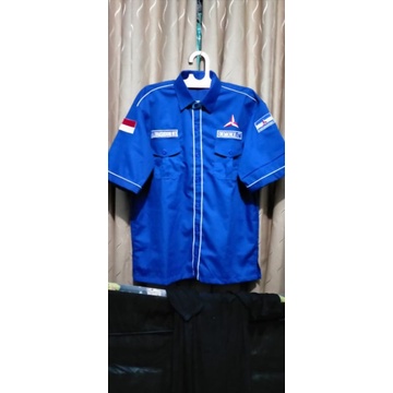 Baju Demokrat/kemeja Demokrat/kemeja partai Demokrat