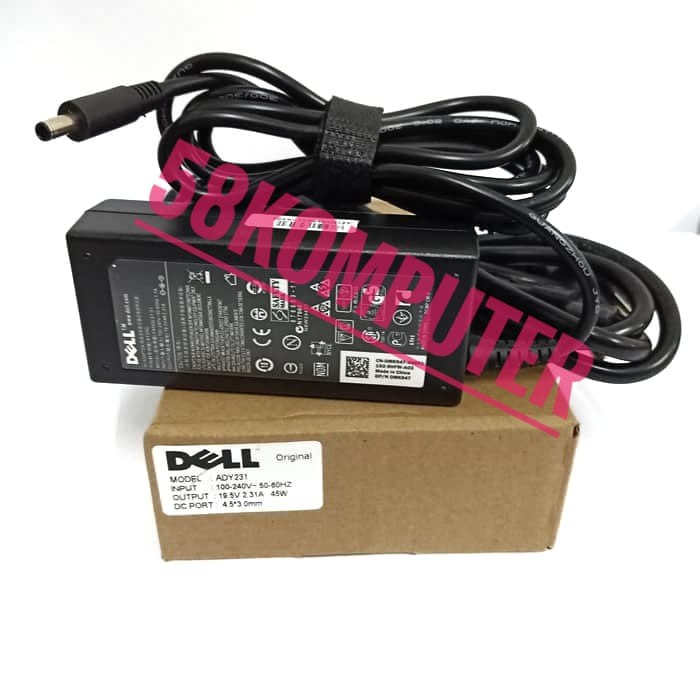 Adapter Charger Laptop Dell Inspiron 11 13 14 17 15 7000 5000 3000 Series 4.5x3.0