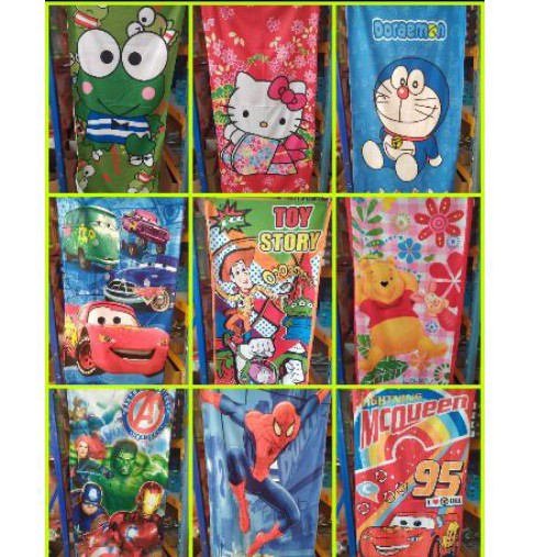 handuk anak handuk Karakter