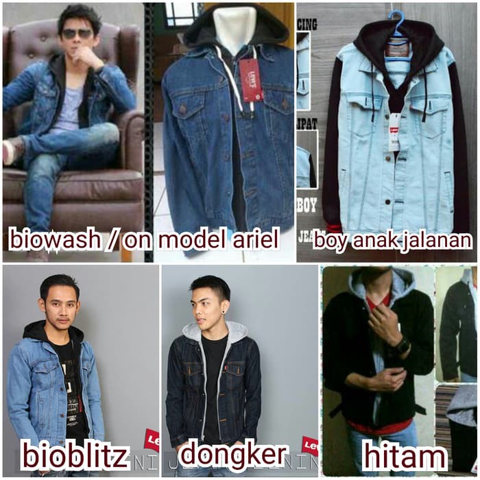 JAKET JEANS LEVIS ARIEL KUPLUK-JEANS HOODIE MURAH-DISTRO-NIKE-ADIDAS BRANDED