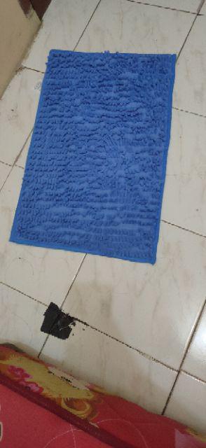 Boleh Pilih Motif!! Keset Cendol Doff Glass Alas Bintik Anti Slip Microfiber Terlaris