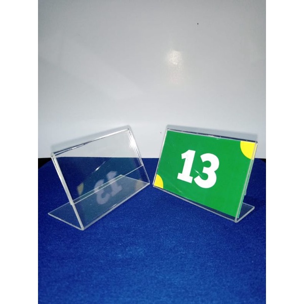 

akrilik no meja 9x6 cm