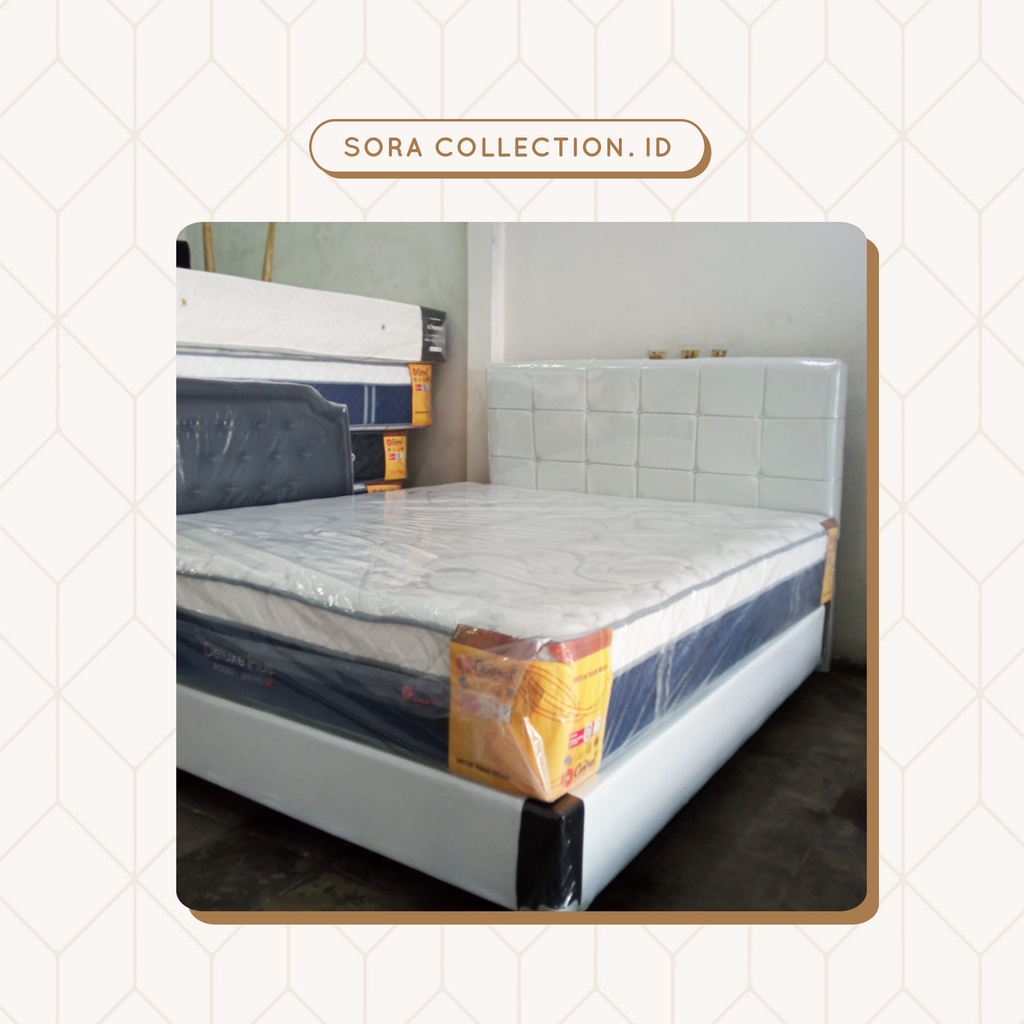 Central Springbed Deluxe Plus Pocket Uk 120x200 + Divan Full Set